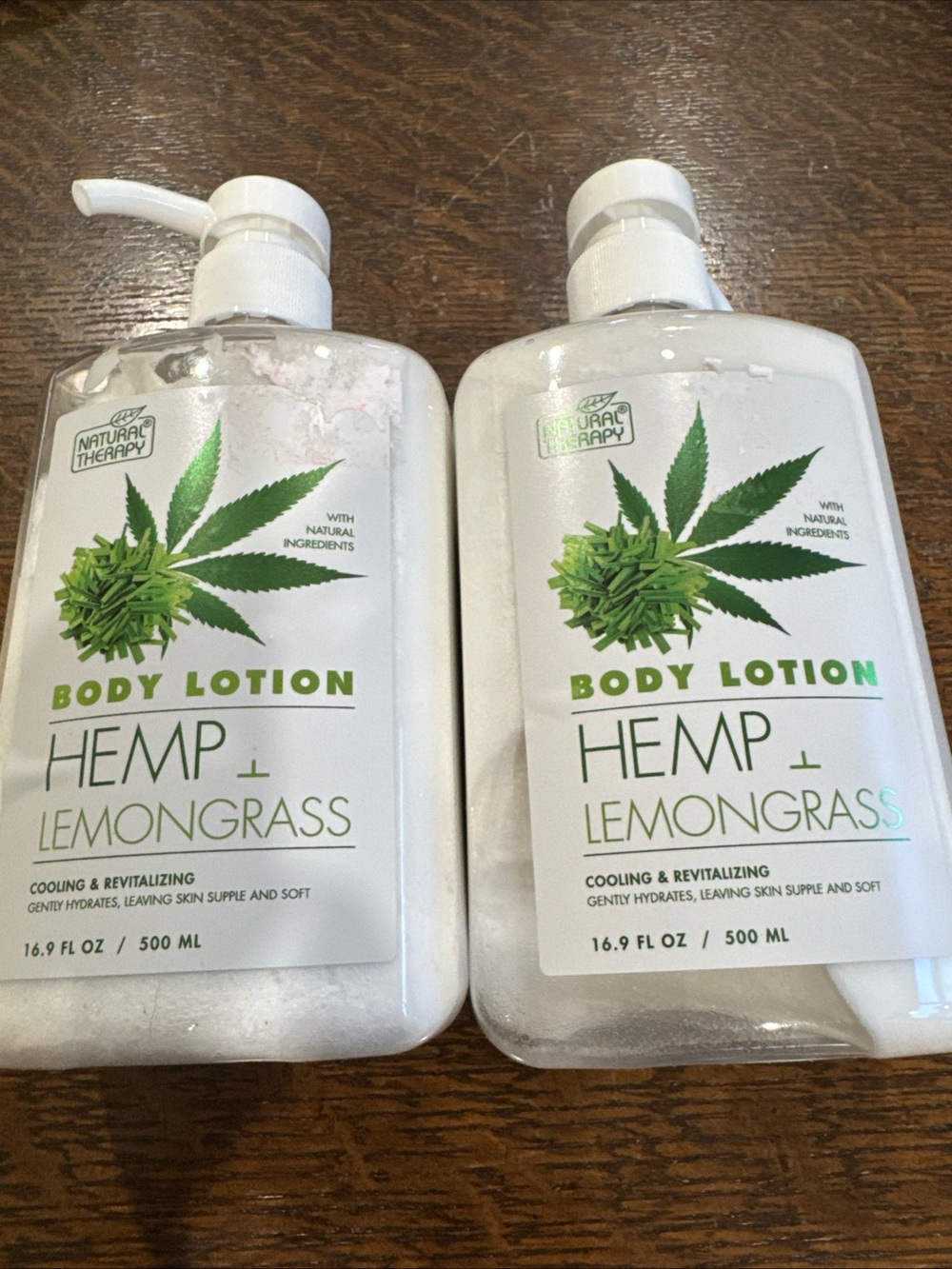 Hemp & Lemongrass Body Lotion - White